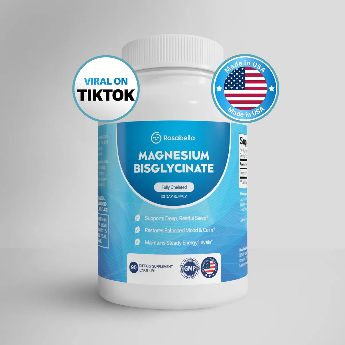 Rosabella Magnesium Capsules BOGO