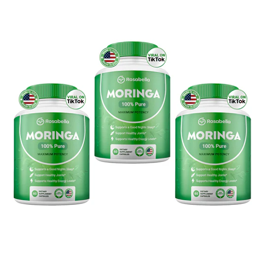 Rosabella Moringa Powder Capsules - Image 8