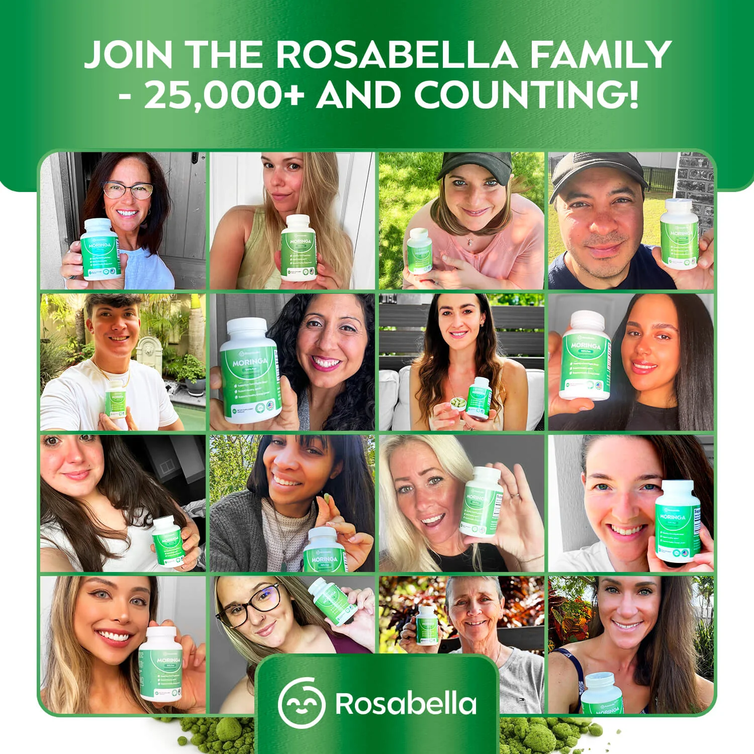 Rosabella Moringa Powder Capsules - Image 5